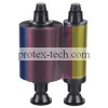 Evolis 1/2 panel YMCKO ribbon R3013